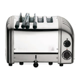 CD360 Dualit 2 x 2 Combi Vario 4 Slice Toaster Silver 42171 - JD Catering Equipment Solutions Ltd