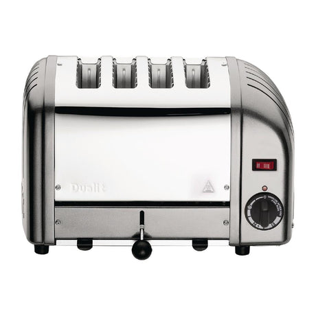 Dualit 4 Slice Vario Toaster Metallic Silver 40349 JD Catering Equipment Solutions Ltd