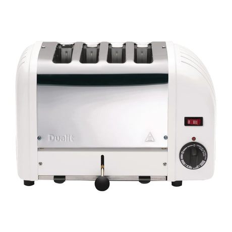 Dualit 4 Slice Vario Toaster White 40355 JD Catering Equipment Solutions Ltd