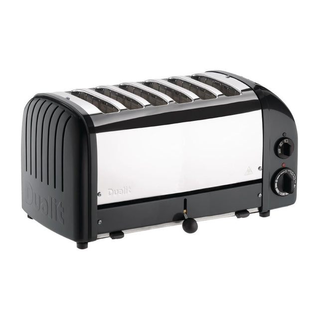 Dualit 6 Slice Vario Toaster Black 60145 JD Catering Equipment Solutions Ltd