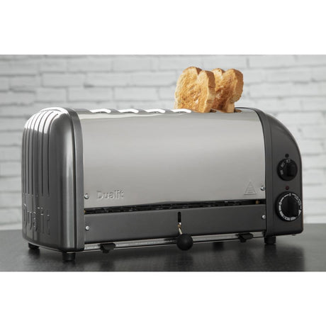 Dualit 6 Slice Vario Toaster Charcoal 60156 JD Catering Equipment Solutions Ltd