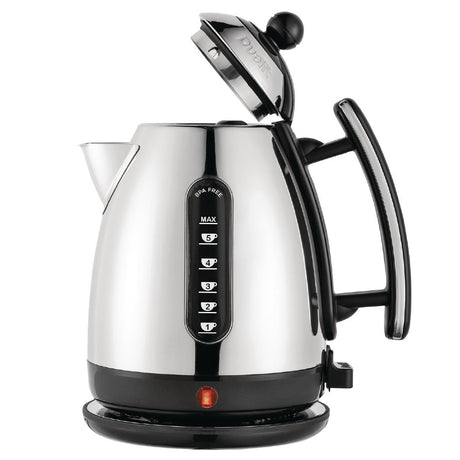 Dualit Cordless Jug Kettle 1.5Ltr Black 72010 DA502 JD Catering Equipment Solutions Ltd