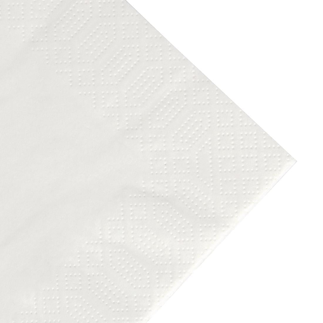 Duni Compostable Dinner Napkins White 400mm 1/8 Fold (Pack of 1000) JD Catering Equipment Solutions Ltd