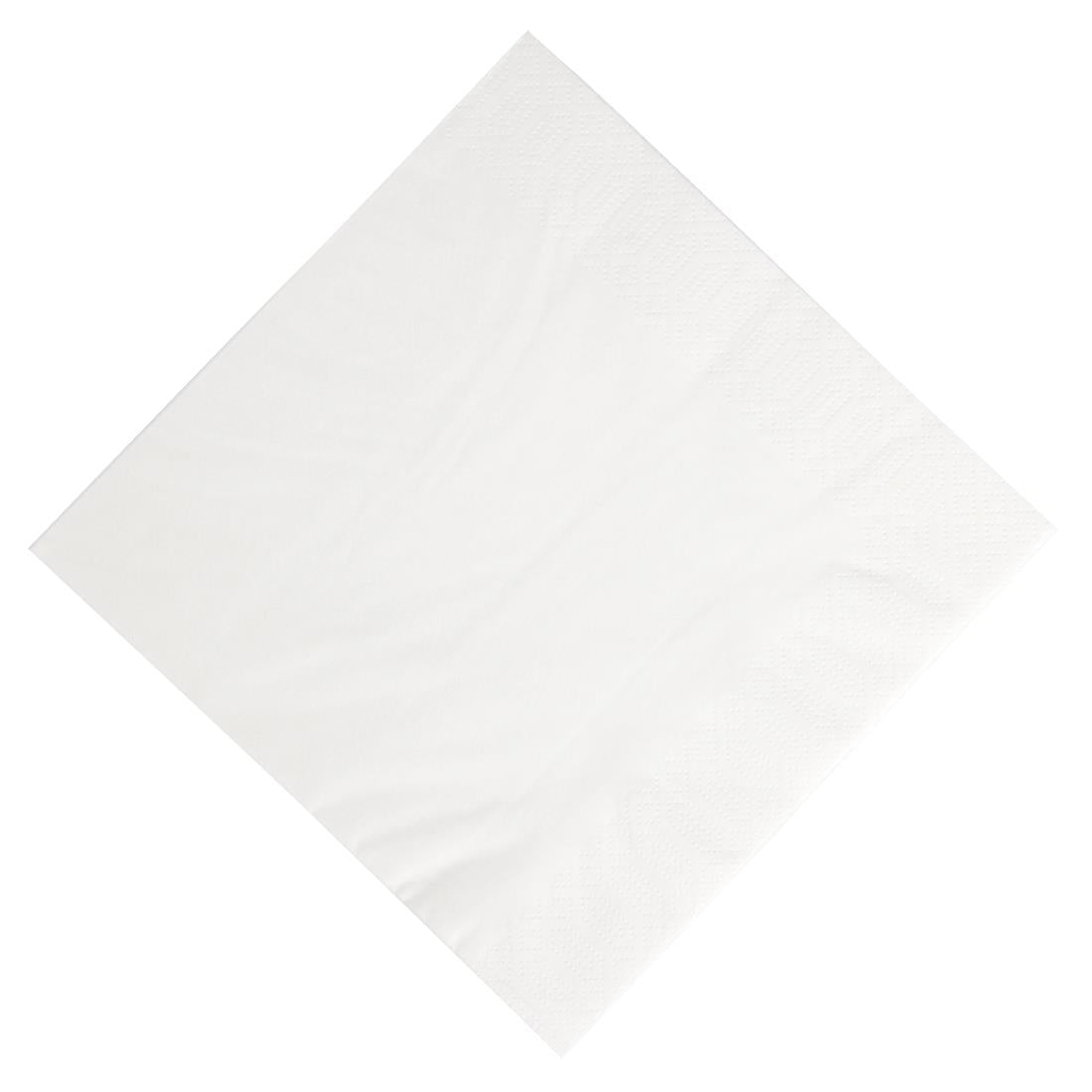 Duni Compostable Dinner Napkins White 400mm 1/8 Fold (Pack of 1000) JD Catering Equipment Solutions Ltd