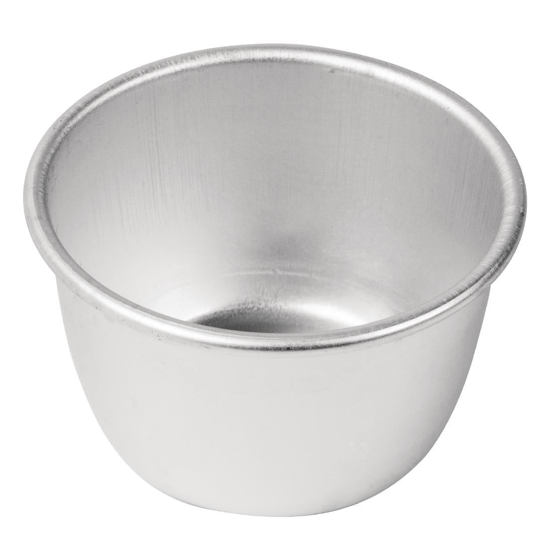 E047 Vogue Aluminium Mini Pudding Basin 227ml E047 JD Catering Equipment Solutions Ltd