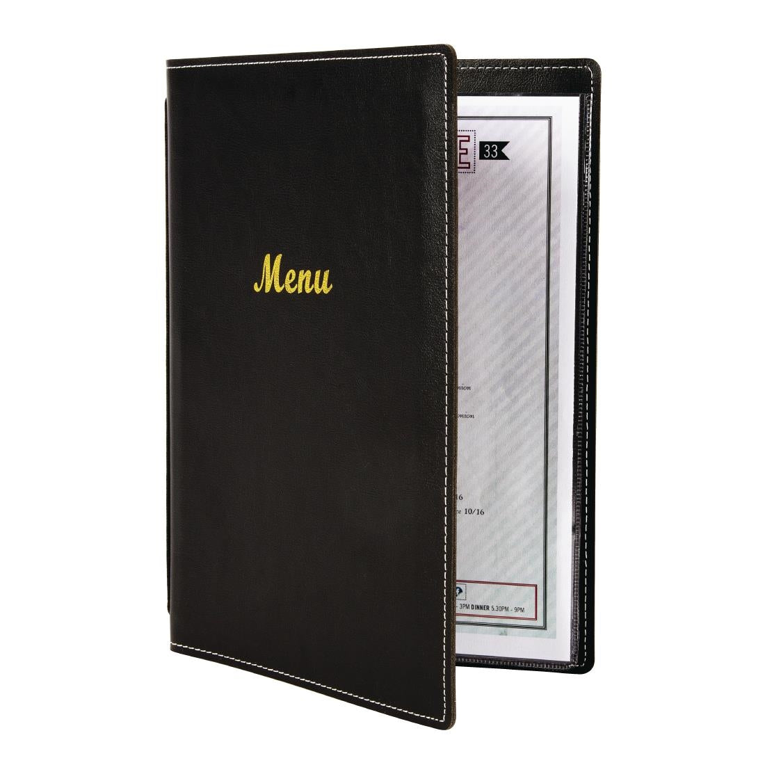 E221 Olympia Faux Leather Menu Cover JD Catering Equipment Solutions Ltd