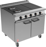 Falcon Dominator Plus E3101-4HP Electric Oven range with 4 Hotplate and 2 x Solid Rings