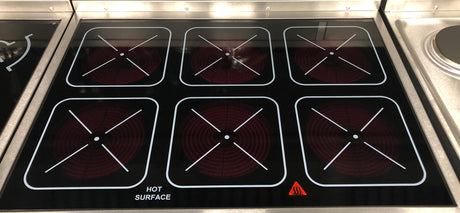 Falcon E3064 ceramic glass top 4 ring boiling top