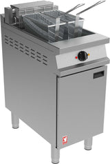 Falcon Dominator Single Tank Twin Basket Free Standing Electric Fryer E3840 - JD Catering Equipment Solutions Ltd