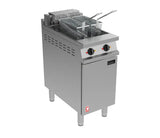 Falcon Dominator Plus E3845F Twin Pan Fryer with Filtration - JD Catering Equipments Ltd
