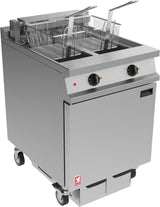 Falcon Dominator Plus Twin Pan Electric Fryer with Filtration E3865F - JD Catering Equipments Ltd