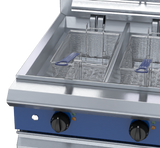 Blue Seal Evolution Series E66 - 600mm Twin Pan Electric Fryer