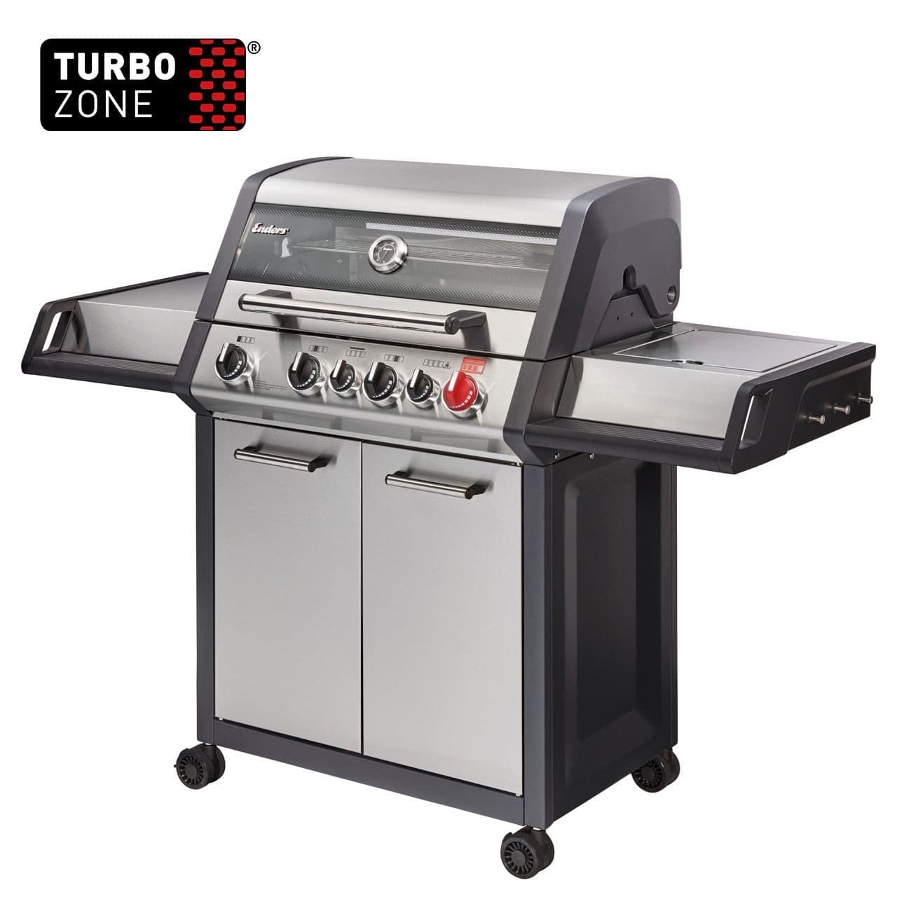 EN83786 Enders from Lifestyle Monroe Pro 4 Sik Turbo Gas Barbecue JD Catering Equipment Solutions Ltd