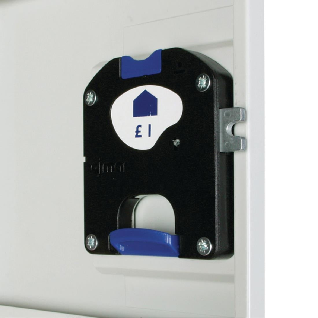 Elite Double Door Coin Return Locker with Sloping Top JD Catering Equipment Solutions Ltd