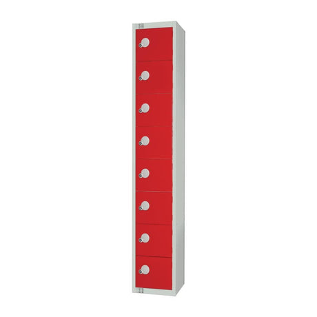 Elite Eight Door Electronic Combination Locker with Sloping Top 450mm Deep JD Catering Equipment Solutions Ltd