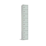 CE105-P Elite Eight Door Padlock Locker Grey - JD Catering Equipment Solutions Ltd