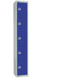 Elite Five Door Coin Return Locker with Sloping Top 450mm Deep JD Catering Equipment Solutions Ltd