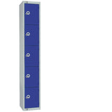 Elite Five Door Electronic Combination Locker with Sloping Top JD Catering Equipment Solutions Ltd