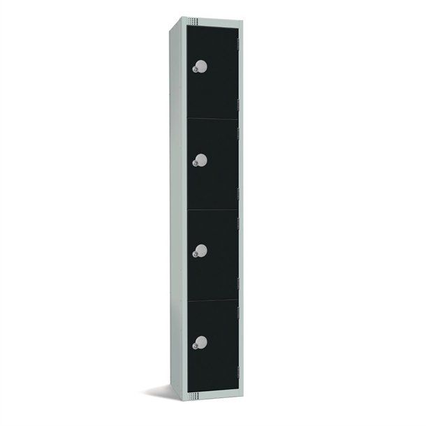 Elite Four Door Electronic Combination Locker with Sloping Top JD Catering Equipment Solutions Ltd
