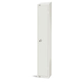Elite Single Door Coin Return Locker with Sloping Top JD Catering Equipment Solutions Ltd