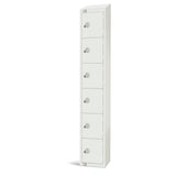 Elite Six Door Camlock Locker with Sloping Top JD Catering Equipment Solutions Ltd