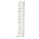 Elite Six Door Camlock Locker with Sloping Top JD Catering Equipment Solutions Ltd