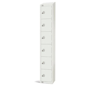 GR307-ELS Elite Six Door Electronic Combination Locker with Sloping Top - JD Catering Equipment Solutions Ltd