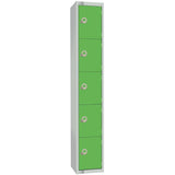 Elite Six Door Manual Combination Locker JD Catering Equipment Solutions Ltd