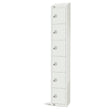 Elite Six Door Manual Combination Locker with Sloping Top JD Catering Equipment Solutions Ltd