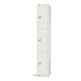 Elite Three Door Camlock Locker with Sloping Top JD Catering Equipment Solutions Ltd