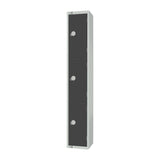 Elite Three Door Padlock Locker 450mm Deep JD Catering Equipment Solutions Ltd