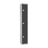 Elite Three Door Padlock Locker 450mm Deep JD Catering Equipment Solutions Ltd