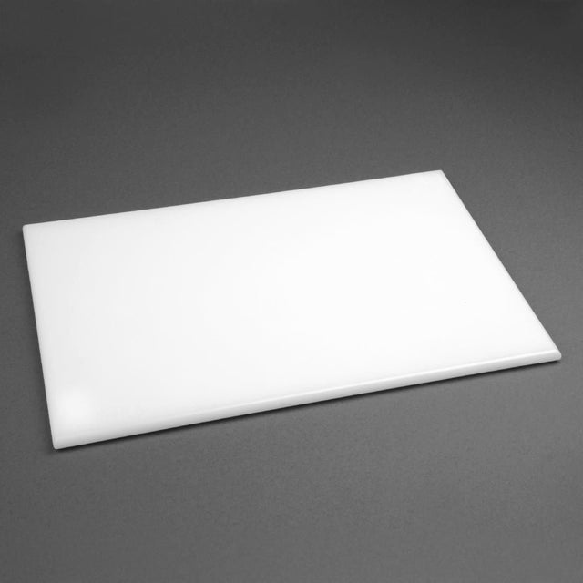 F157 Hygiplas Anti Microbial High Density White Chopping Board JD Catering Equipment Solutions Ltd