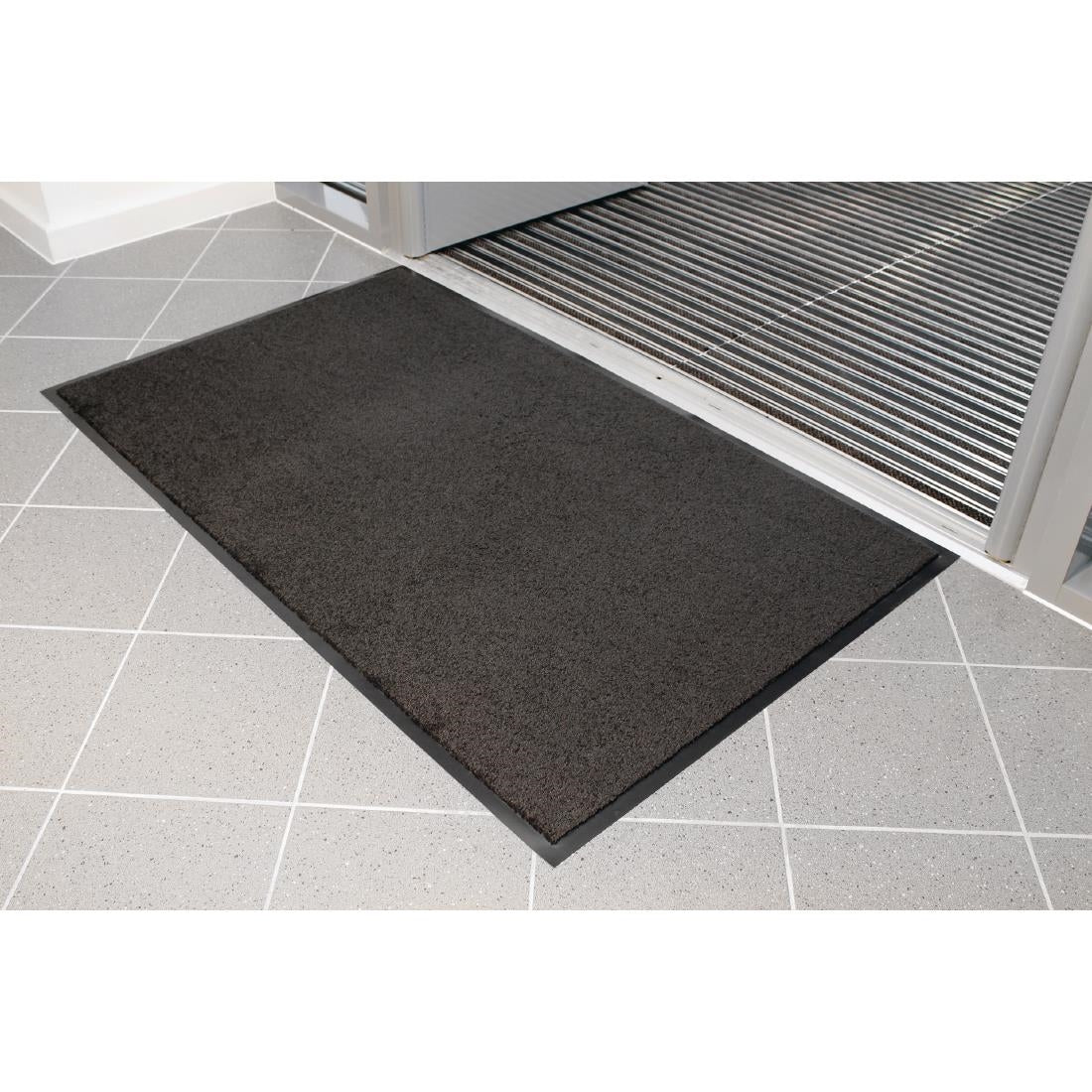 F289-ST Coba Entraplush Mat Steel 60 x 90cm JD Catering Equipment Solutions Ltd