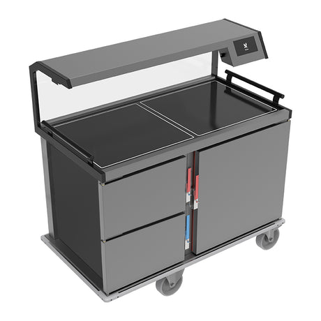 Falcon Meal Delivery Trolley with Oven, Fridge & Plate Warmer F2HRP | JM896 – JD Catering Equipment