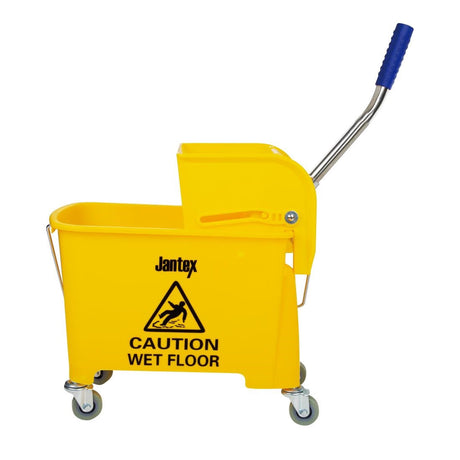 F951 Jantex Kentucky Mop Bucket and Wringer 20Ltr Yellow JD Catering Equipment Solutions Ltd