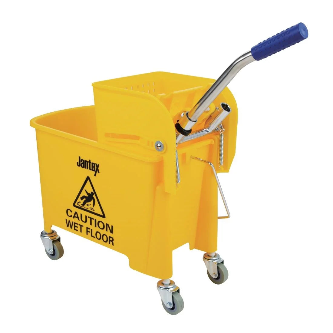 F951 Jantex Kentucky Mop Bucket and Wringer 20Ltr Yellow JD Catering Equipment Solutions Ltd
