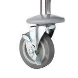 F994 Vogue Stainless Steel 3 Tier Clearing Trolley Medium JD Catering Equipment Solutions Ltd