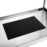 F994 Vogue Stainless Steel 3 Tier Clearing Trolley Medium JD Catering Equipment Solutions Ltd