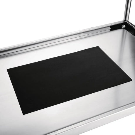 F994 Vogue Stainless Steel 3 Tier Clearing Trolley Medium - JD Catering Equipment Solutions Ltd