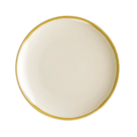 FA025 Olympia Kiln Sandstone Round Coupe Plates 178mm (Pack of 6) JD Catering Equipment Solutions Ltd