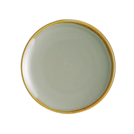 FA029 Olympia Kiln Moss Round Coupe Plates 178mm (Pack of 6) JD Catering Equipment Solutions Ltd