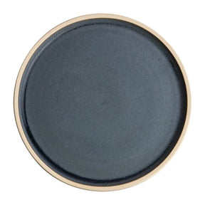 FA300 Olympia Canvas Flat Round Plate Blue Granite 180mm (Pack of 6) - JD Catering Equipment Solutions Ltd