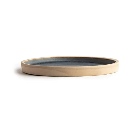 FA300 Olympia Canvas Flat Round Plate Blue Granite 180mm (Pack of 6) - JD Catering Equipment Solutions Ltd