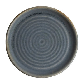FA302 Olympia Canvas Small Rim Round Plate Blue Granite 180mm (Pack of 6) - JD Catering Equipment Solutions Ltd