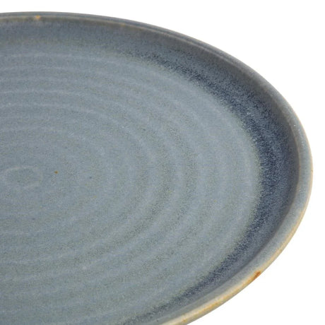 FA303 Olympia Canvas Small Rim Round Plate Blue Granite 265mm (Pack of 6) - JD Catering Equipment Solutions Ltd