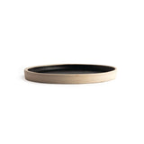 FA314 Olympia Canvas Flat Round Plate Delhi Black 180mm (Pack of 6) JD Catering Equipment Solutions Ltd