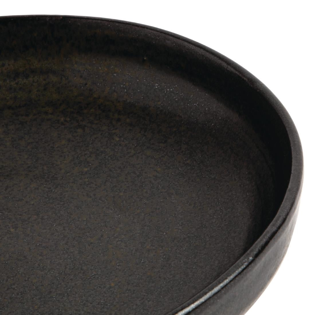 FA320 Olympia Canvas Coupe Bowl Delhi Black 230mm (Pack of 6) JD Catering Equipment Solutions Ltd