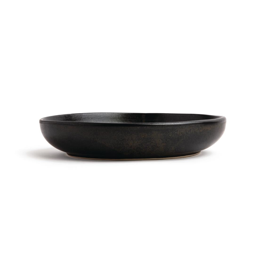 FA320 Olympia Canvas Coupe Bowl Delhi Black 230mm (Pack of 6) JD Catering Equipment Solutions Ltd