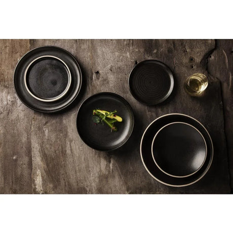 FA320 Olympia Canvas Coupe Bowl Delhi Black 230mm (Pack of 6) - JD Catering Equipment Solutions Ltd